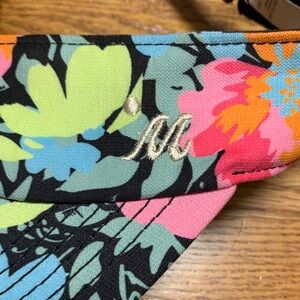Maaji sun visor - Flory print sunny visor sun shade hat